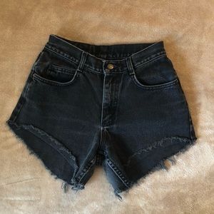Vintage Custom High-Waisted Lee Cut Off Shorts